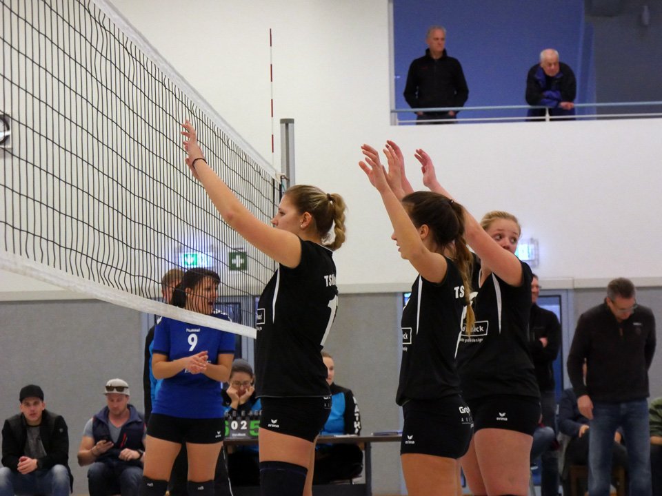 Volleyball Heimspieltag Damen 11.02.2017